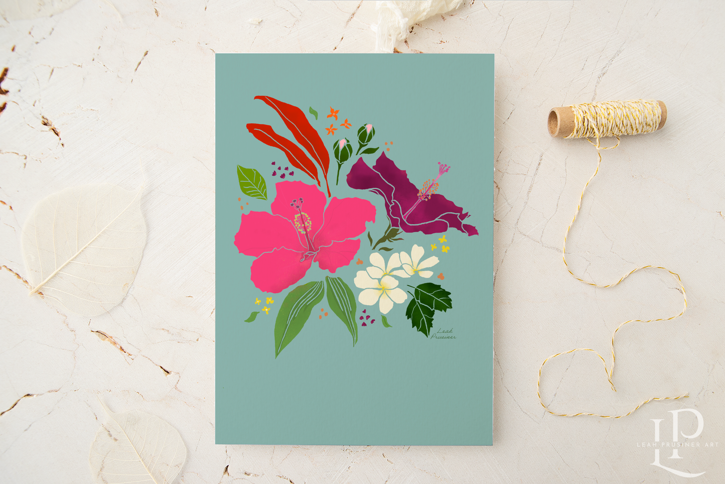 Gardens in Maui Art Print