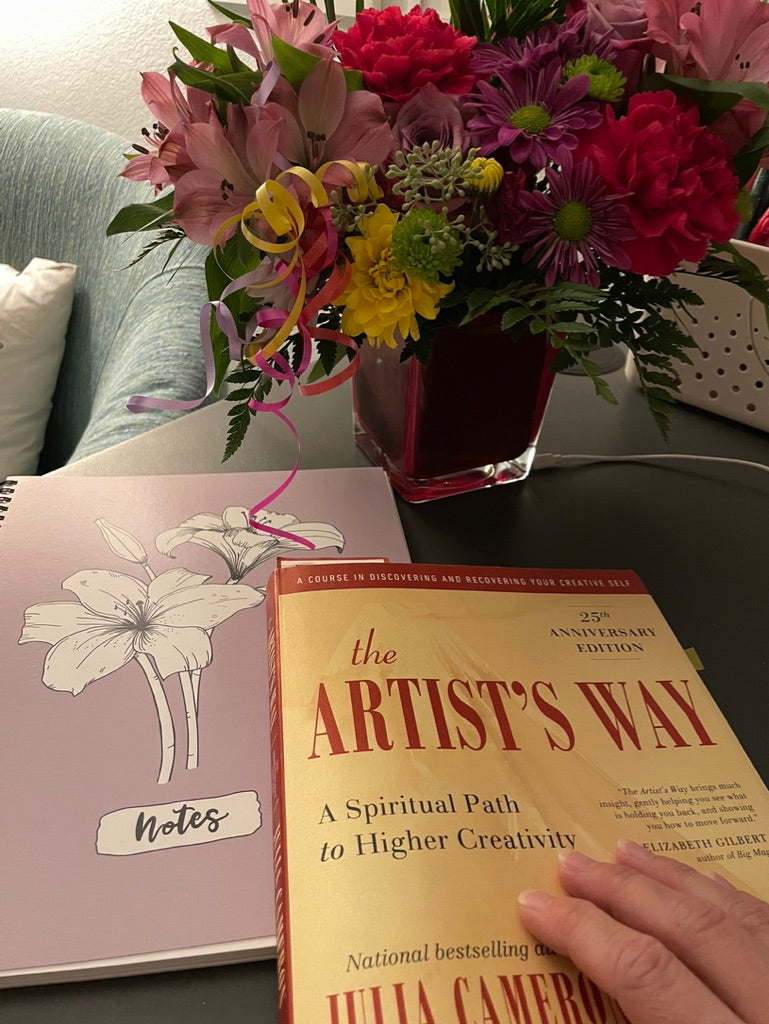 Working on creativity with the book The Artist's Way