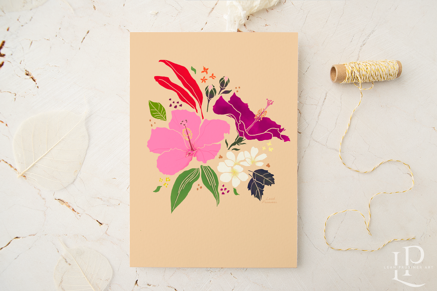Gardens in Maui Art Print